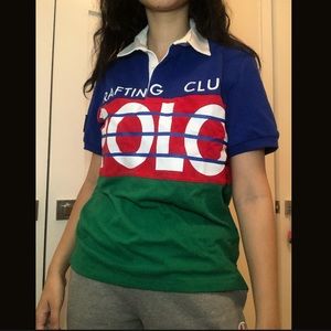 Polo boys rafting club shirt
